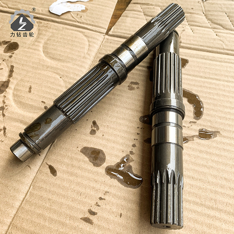 PC120-6 4D102 Excavator Gear Pinion Shaft Construction Machinery Parts