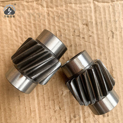 13x16 Bánh răng đôi quay PC100 Răng hộp số xiên nhỏ